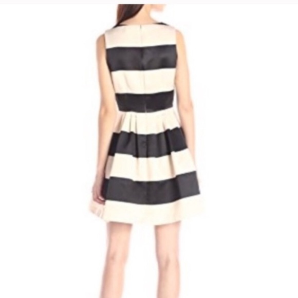 Cece by Cynthia Steffe Black Beige Dress - Picture 4 of 7